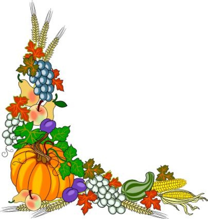 free thanksgiving clip art and borders - photo #22