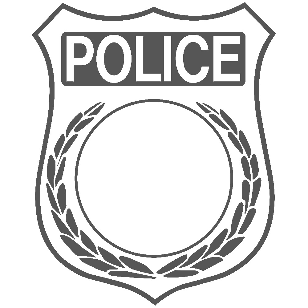 Pix For > Police Badge Icon