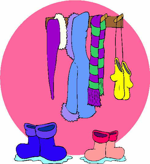 Winter Clothing Clip Art