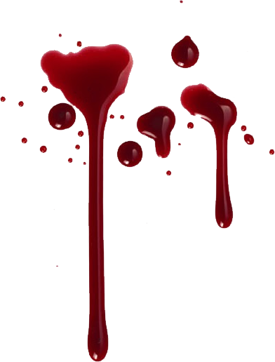 Zombie Blood Splatter Clipart