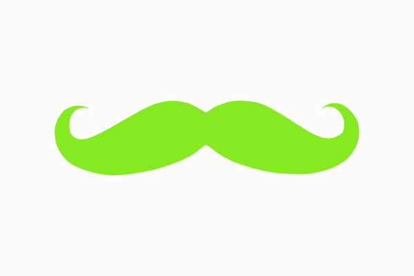 Mustache Images Clip Art Free - Tumundografico
