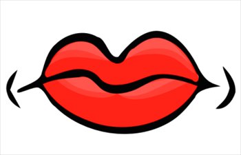 Free clip art lips
