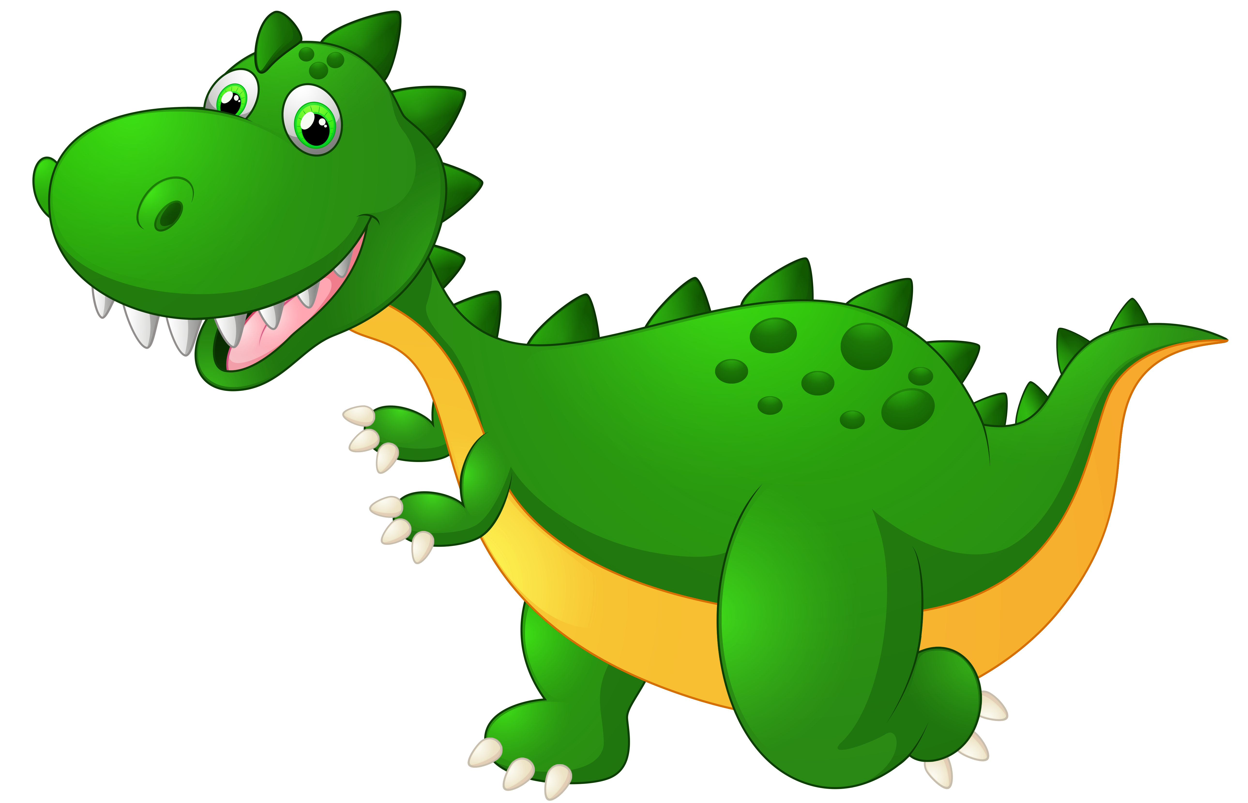 Cute Dragon Cartoon PNG Clipart Image