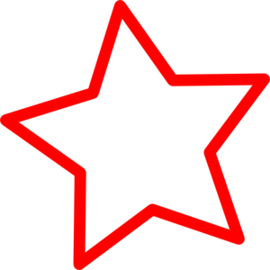 Red Star Clipart#2218946