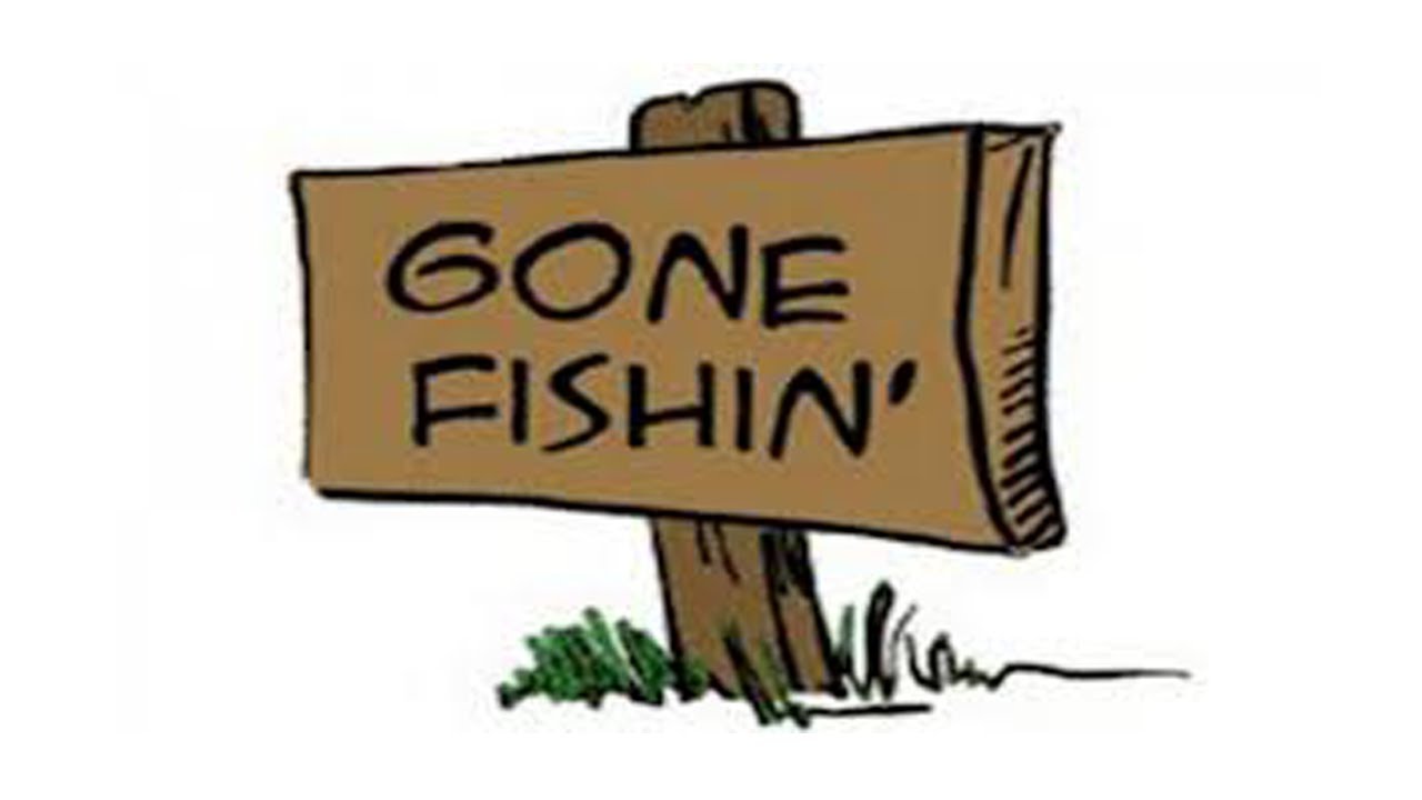 Gone Fishing' Clipart