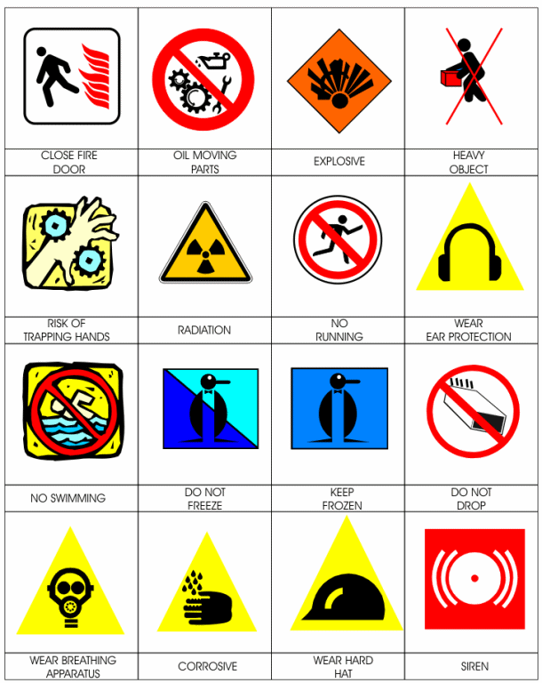 Health and Safety - Lessons Starter Exercise - Answer