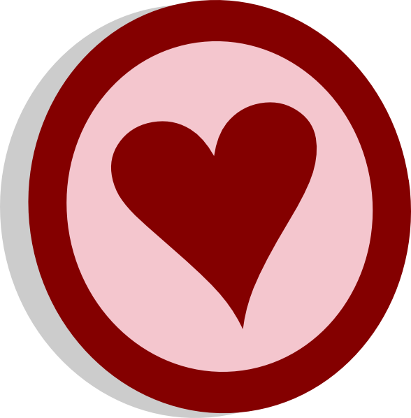 Symbol Heart Vote clip art Free Vector