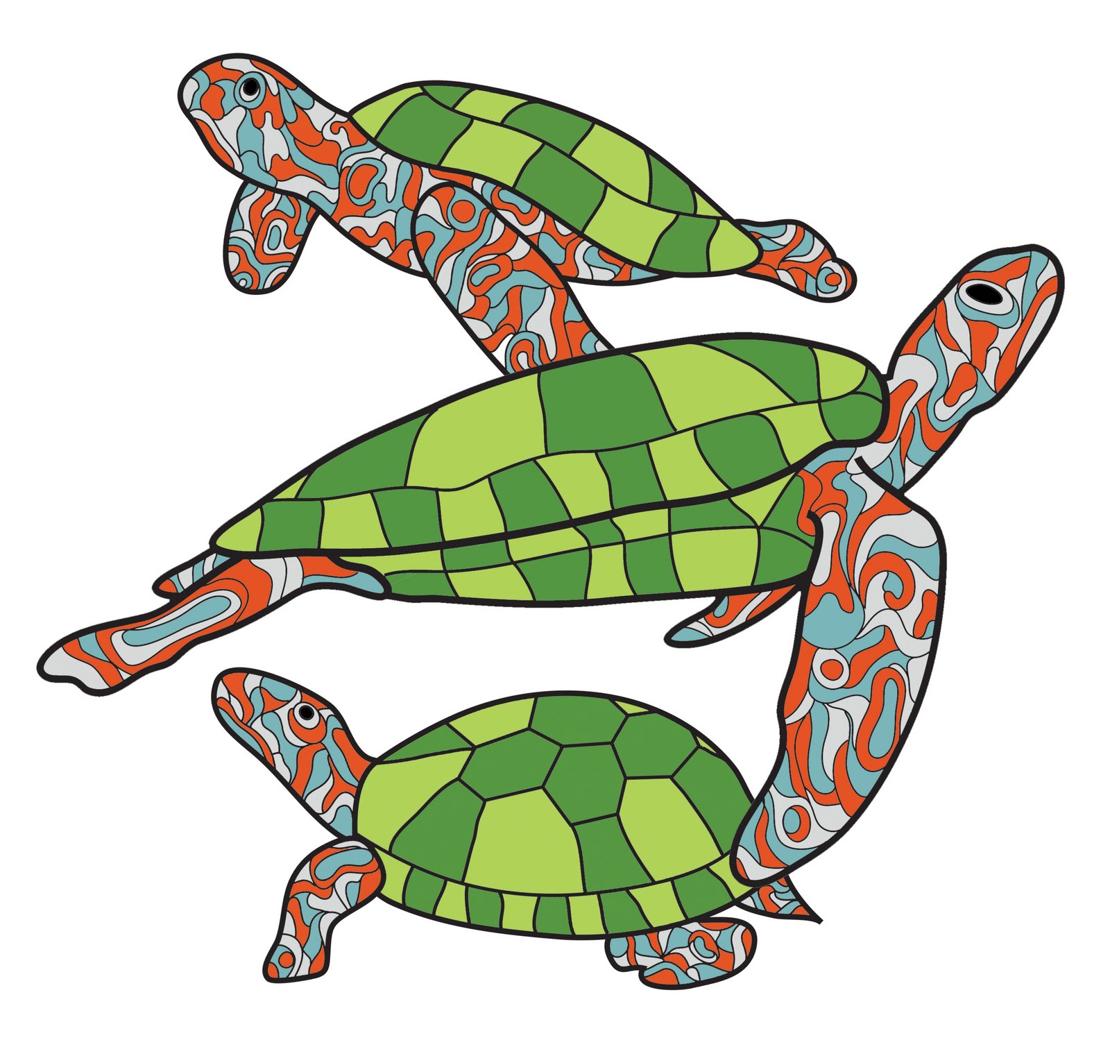 Turtle Shell Patterns - ClipArt Best