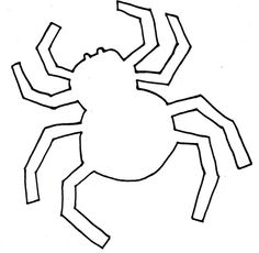Halloween crafts, Spider and Cut outs