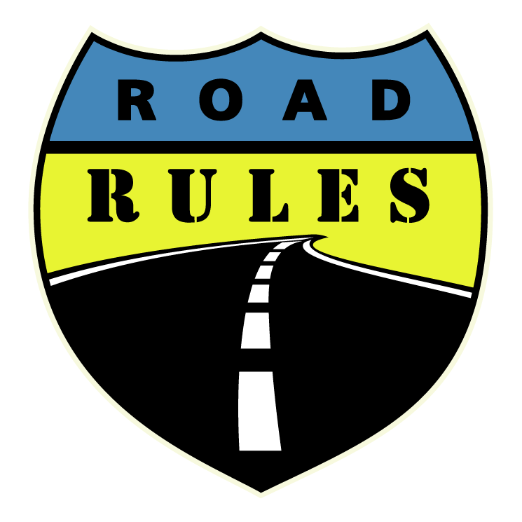Road rules Free Vector / 4Vector