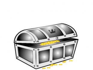 446 views Free 3D Treasure Chest with Gold Coins | free psd | UI Download