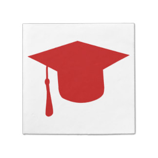 Graduation Hat Paper Napkins | Zazzle