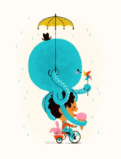 Octopus Illustration | Octopus ...
