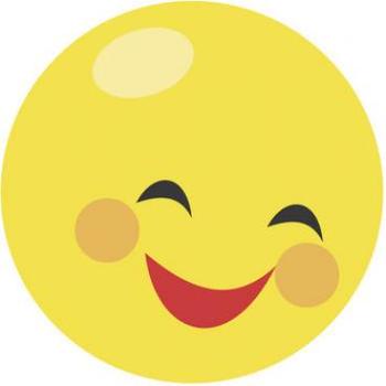 Excited Smiley Face Text Clipart - Free to use Clip Art Resource