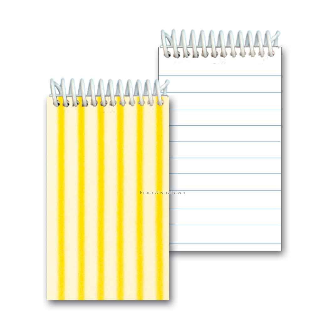 3d Lenticular Mini Notebook; Stock; Animated Stripes; Blanks ...