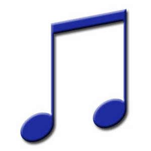Blue Music Notes - ClipArt Best