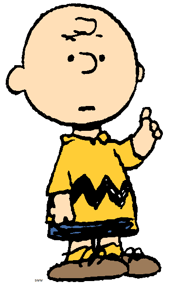 Charlie brown easter clipart