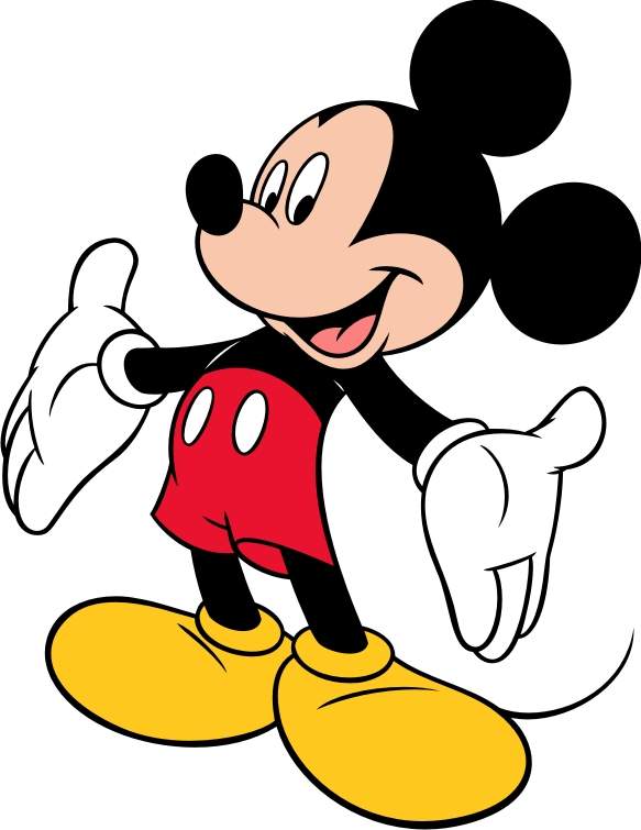 mickey mouse cartoon clipart - photo #28