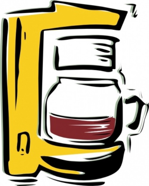 Coffee Machine clip art | Download free Vector
