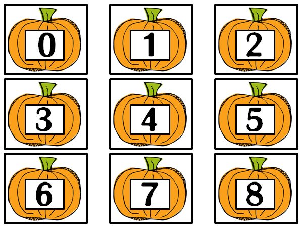 halloween numbers clipart - photo #11