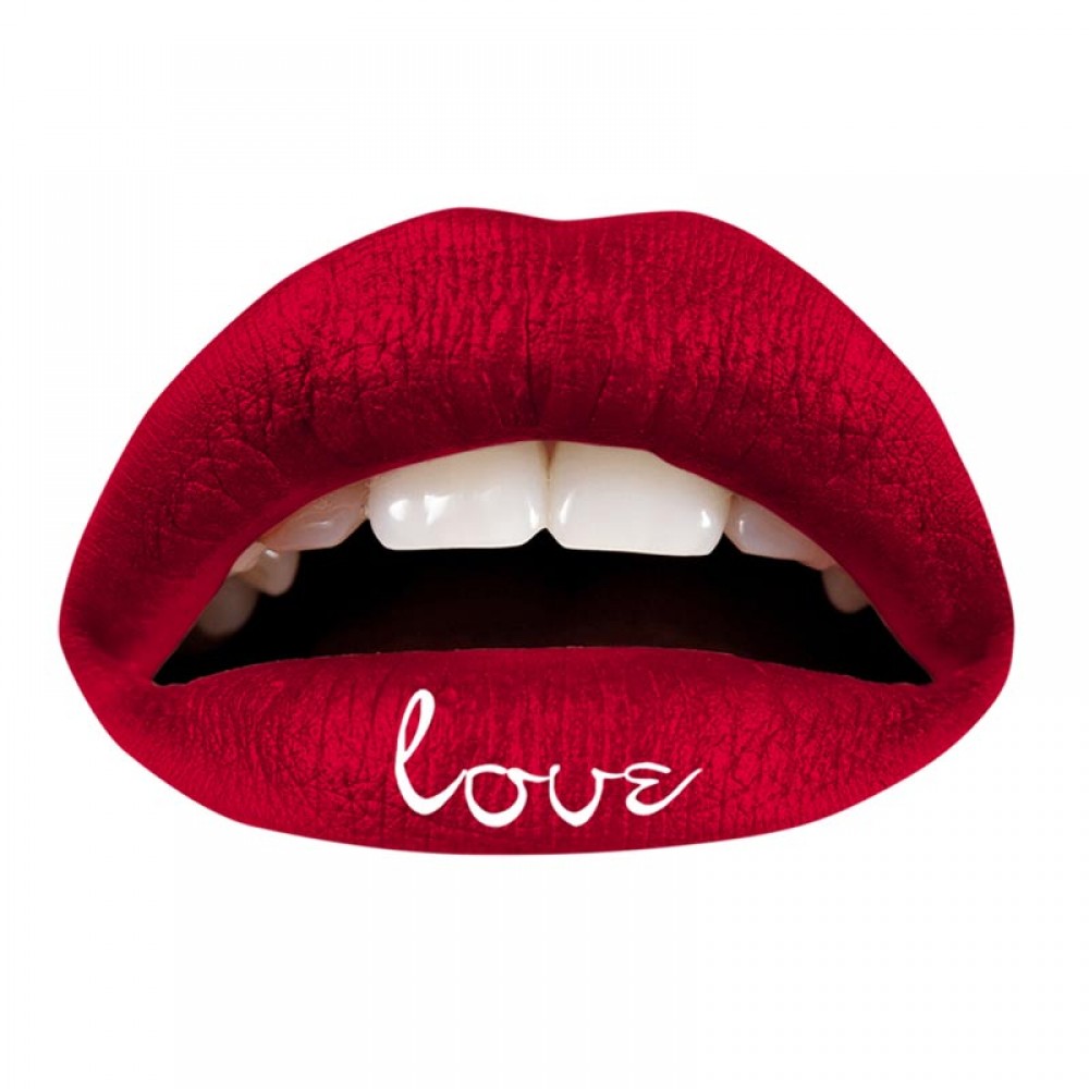Red Love Lip Applique