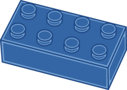 Blue Lego Brick Clipart Royalty Free Public Domain ...