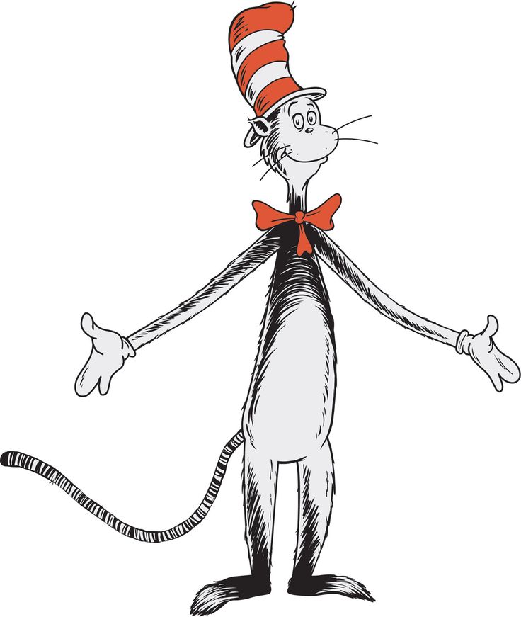 dr. seuss clip art cat in the hat - photo #4