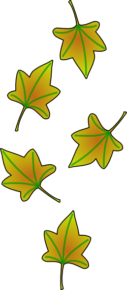 Leaves Falling Clip Art - vector clip art online ...