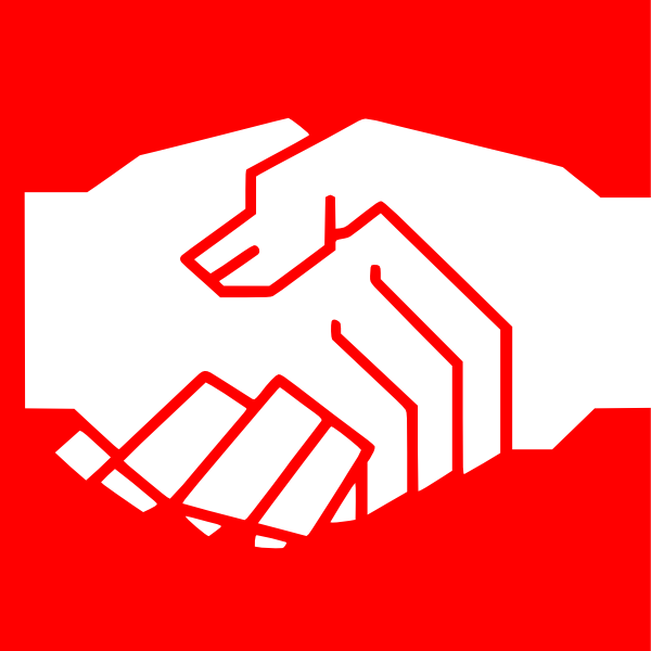 Shaking Hands Clip Art - vector clip art online ...