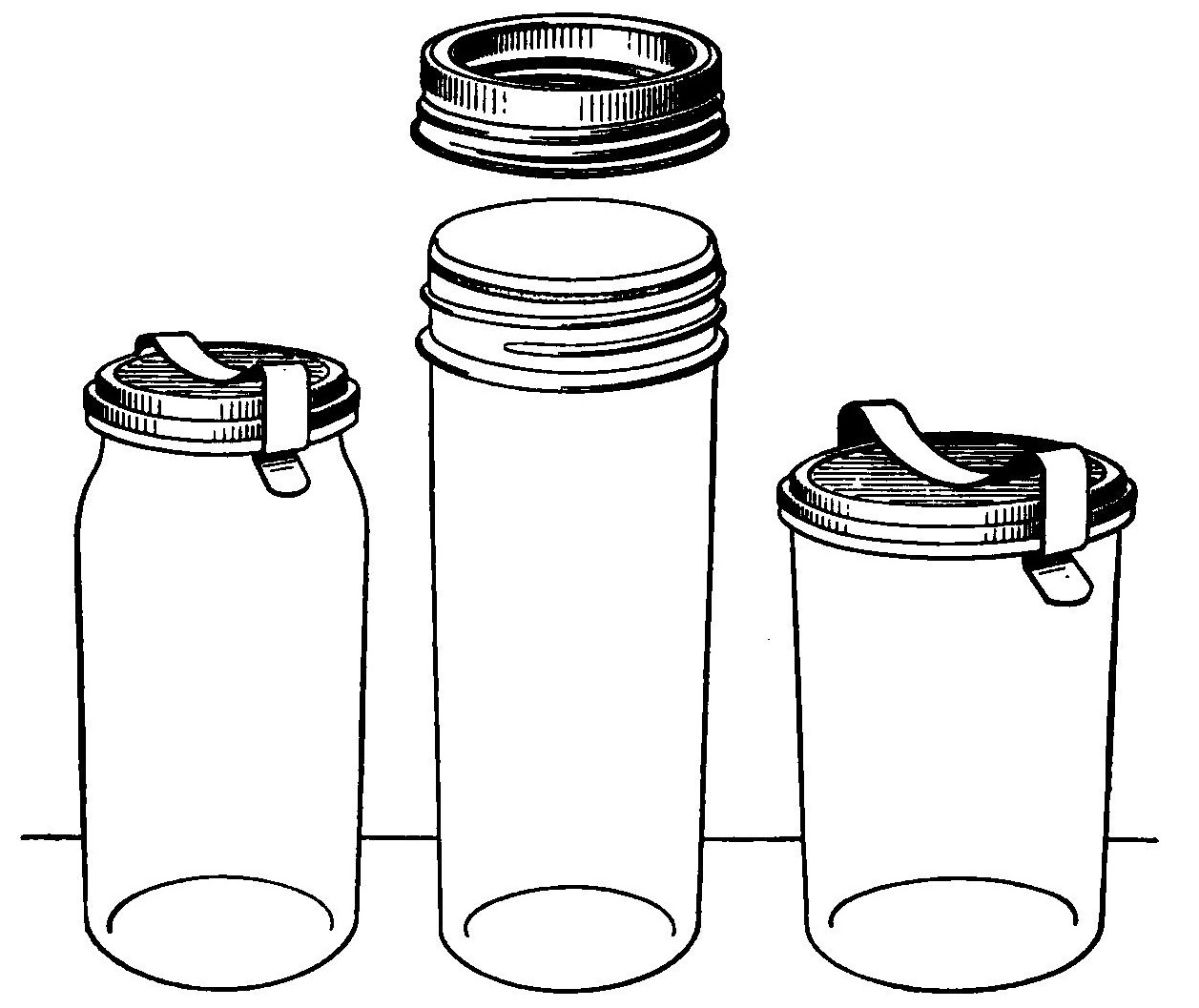 Reading, Roses & Prose: Classic Canning Jars Clip Art