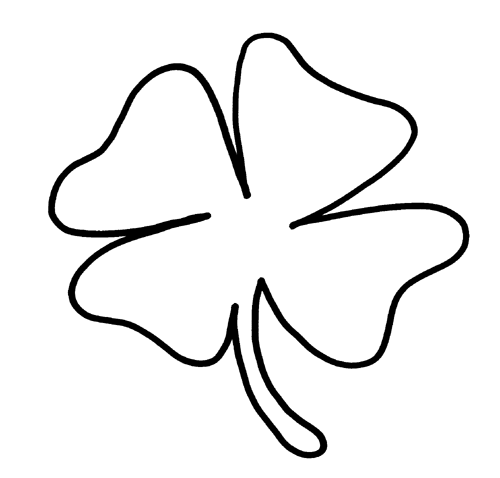 Shamrock Coloring Pages - St. Patrick's Day