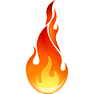 Fire Icon Image. Large Time Icons