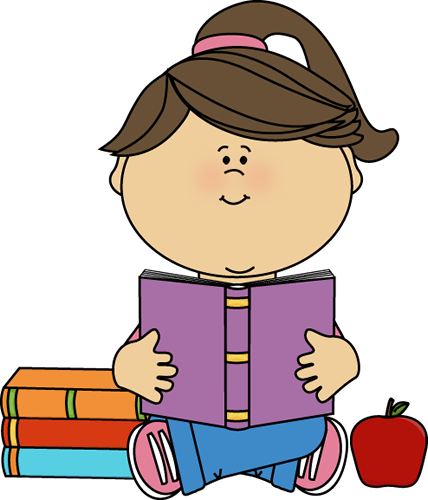 little-girl-reading-school- ...