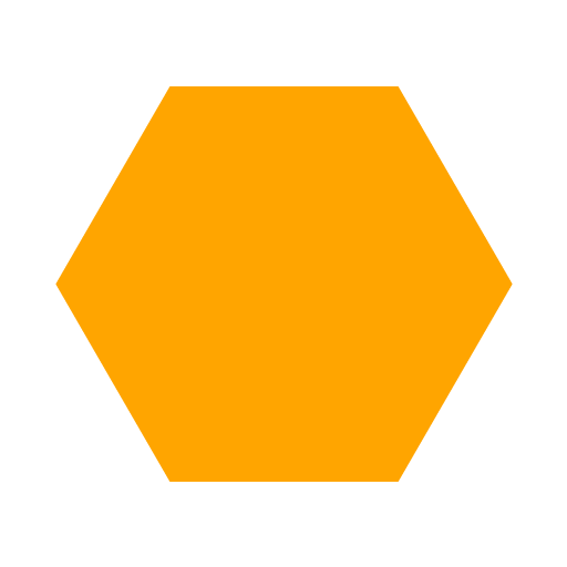 Orange hexagon icon - Free orange hexagon icons