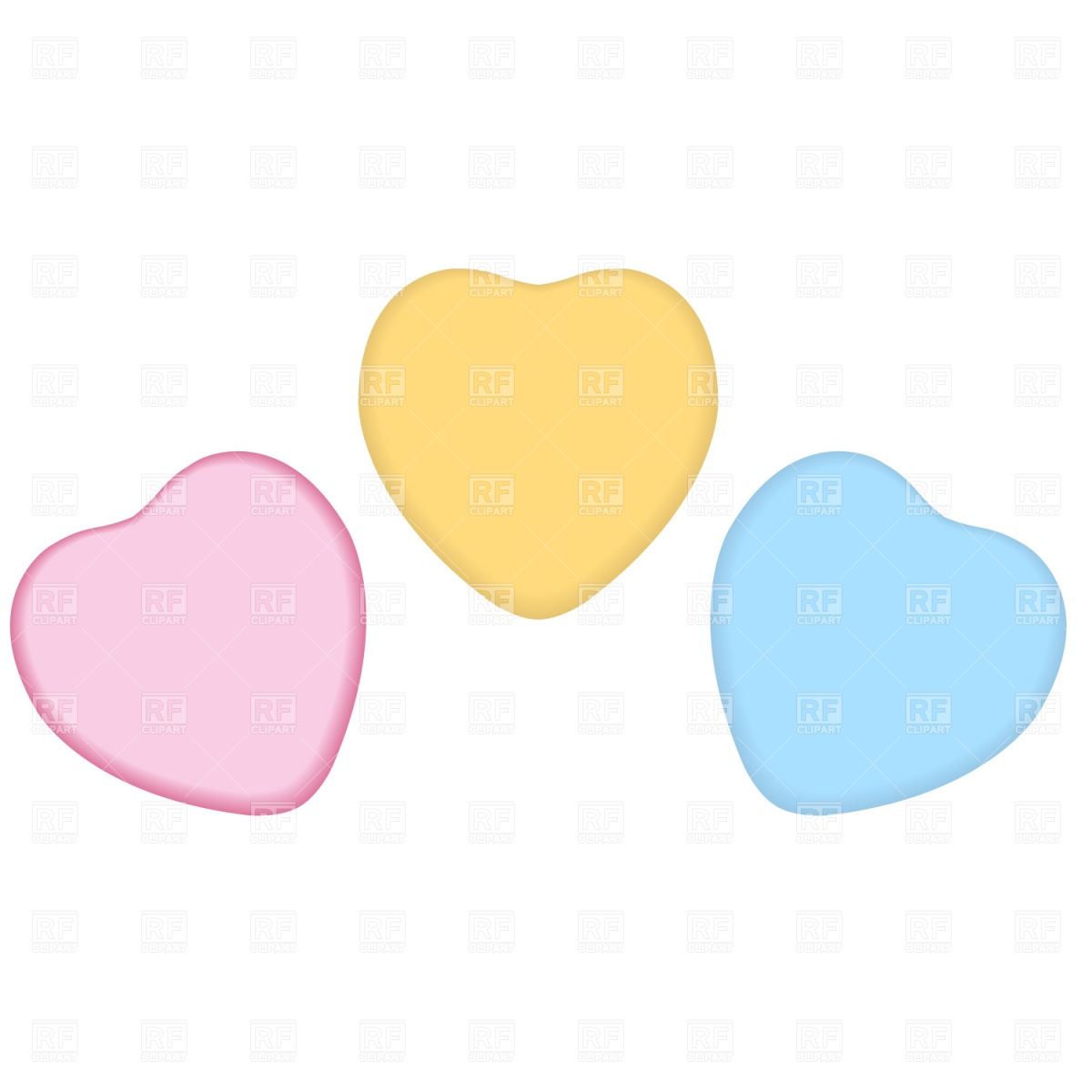 free candy heart clipart - photo #7
