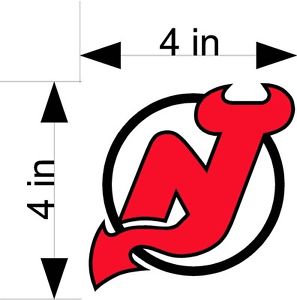 NEW JERSEY DEVILS Hockey car &amp; truck vehicle decals/stickers ...