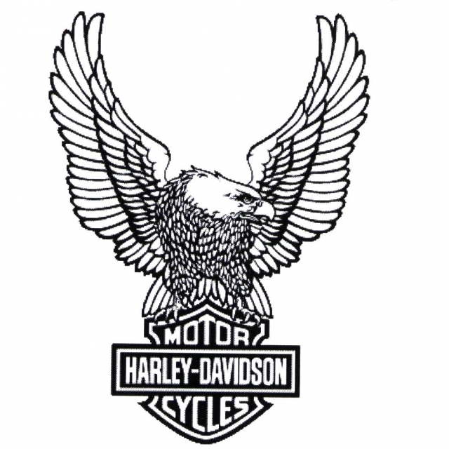 Harley Davidson Eagle Drawing - ClipArt Best