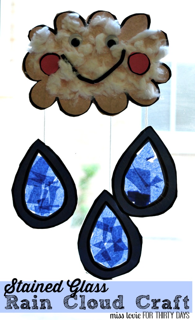 459 views Kids Craft: Spring Rain Cloud