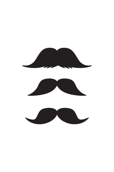 Hipster Moustache Vector Pack | Gentleman Vector
