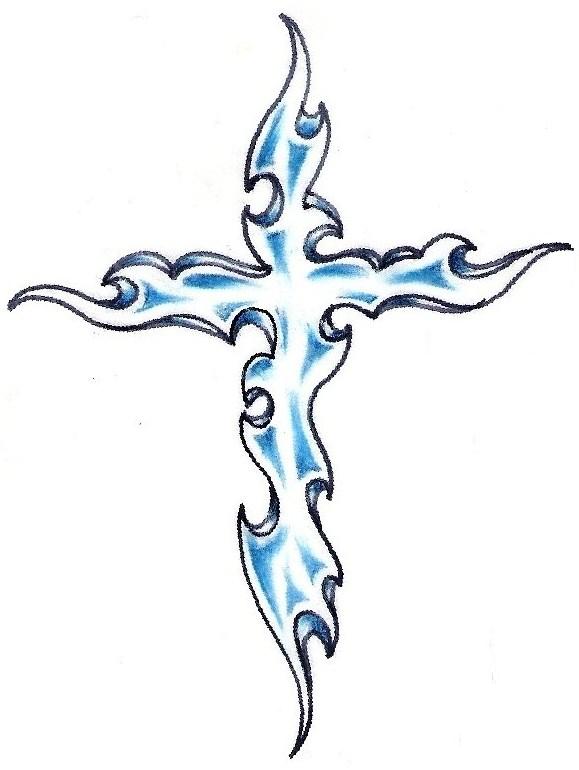 Wooden Cross Drawing - Free Clipart Images