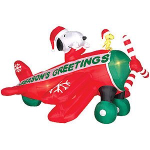 Amazon.com - 6 Ft. - Gemmy Christmas Airblown Inflatable - Peanuts ...