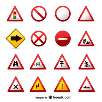 Traffic Signs Vectors, Photos and PSD files | Free Download