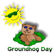 Happy Groundhog Day Clipart