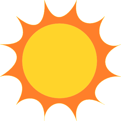 Sun clipart for kids png
