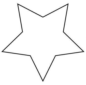 Star Clip Art Outline - Free Clipart Images