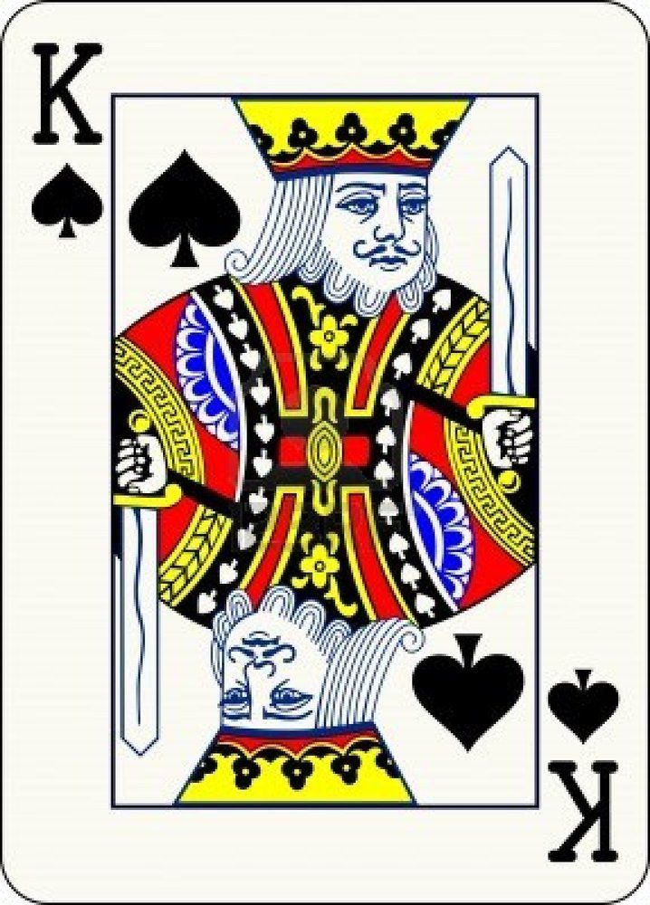 1000+ images about King of Spades | Card deck, Decks ...