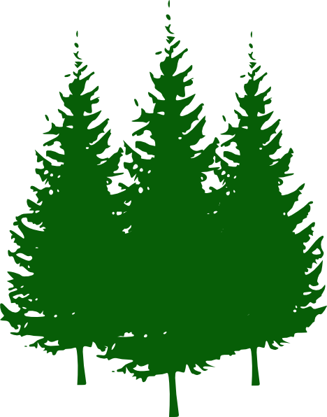 Evergreen Tree Clip Art - Tumundografico