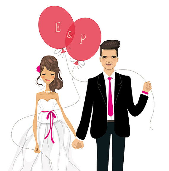 Bride Groom Cartoon | Free Download Clip Art | Free Clip Art | on ...