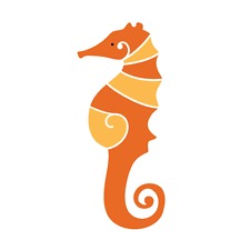 Seahorse Stencil | eBay
