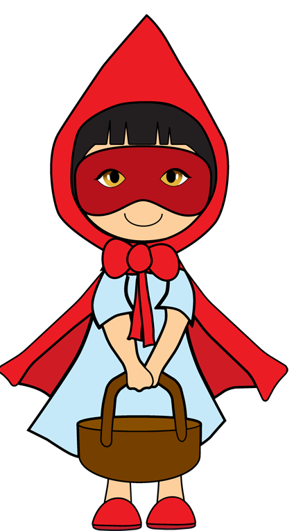 Little Red Riding Hood Clipart - Tumundografico